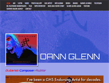 Tablet Screenshot of dannglenn.com